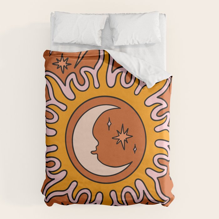 Moon Sun And Stars Duvet Cover Gallery Image 6