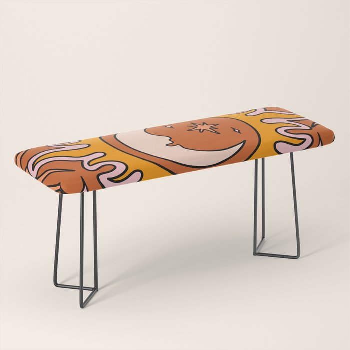 Moon Sun And Stars Bench Gallery Image 1