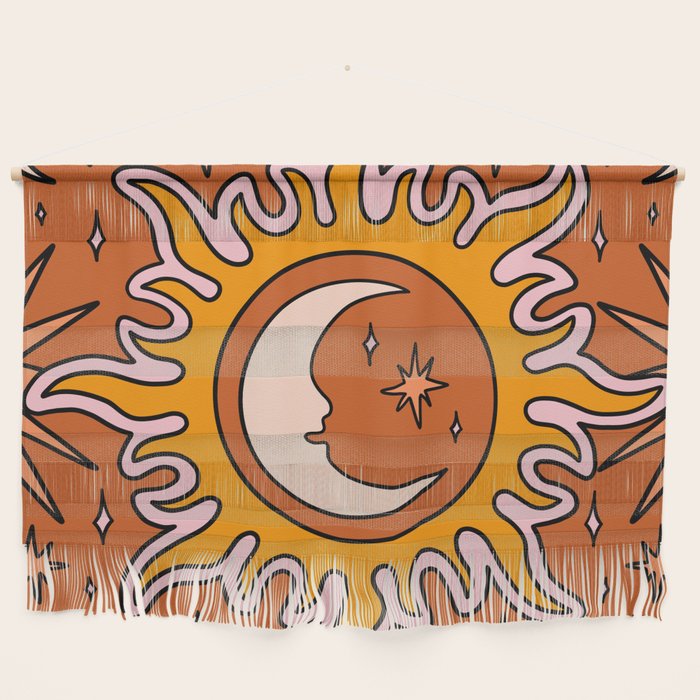 Moon Sun And Stars Wall Hanging Gallery Image 1