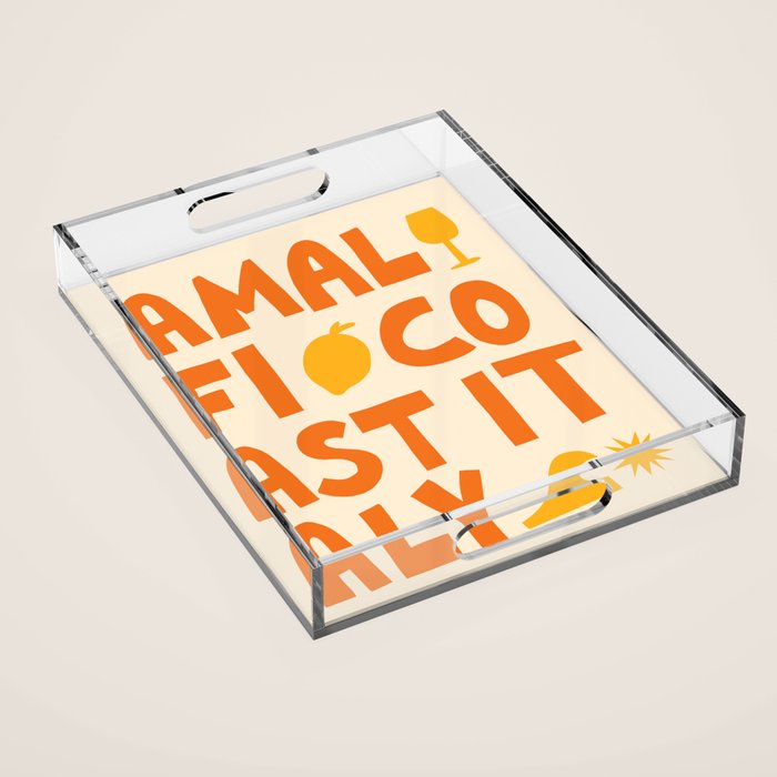 Amalfi Coast, Italy: Going Places Acrylic Tray Gallery Image 1
