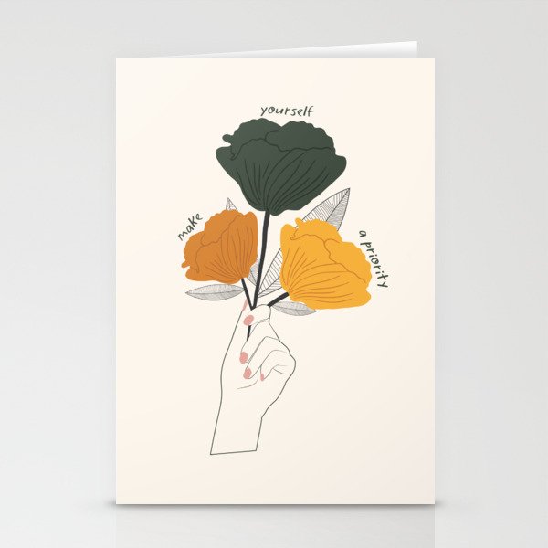 Make Yourself a Priority Stationery Card Gallery Image 2