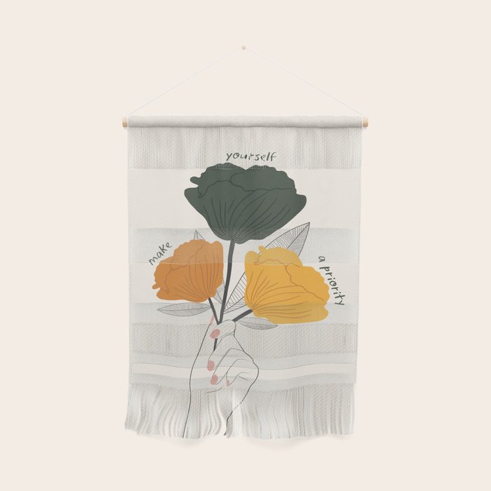 Make Yourself a Priority Wall Hanging Gallery Image 1