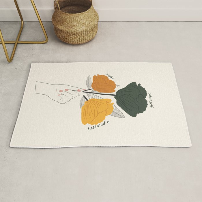 Make Yourself a Priority Rug