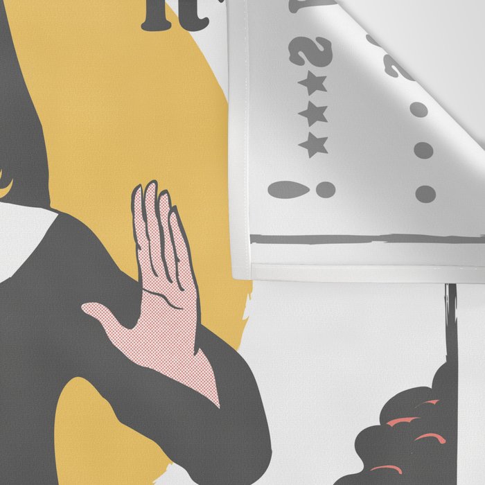 Nunchuck Nun Wall Tapestry Gallery Image 3