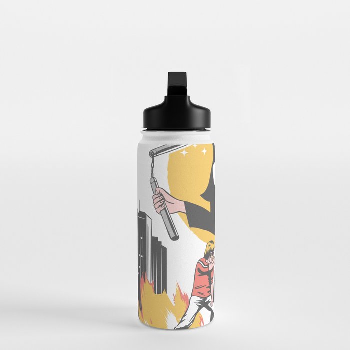 Nunchuck Nun Water Bottle Gallery Image 3