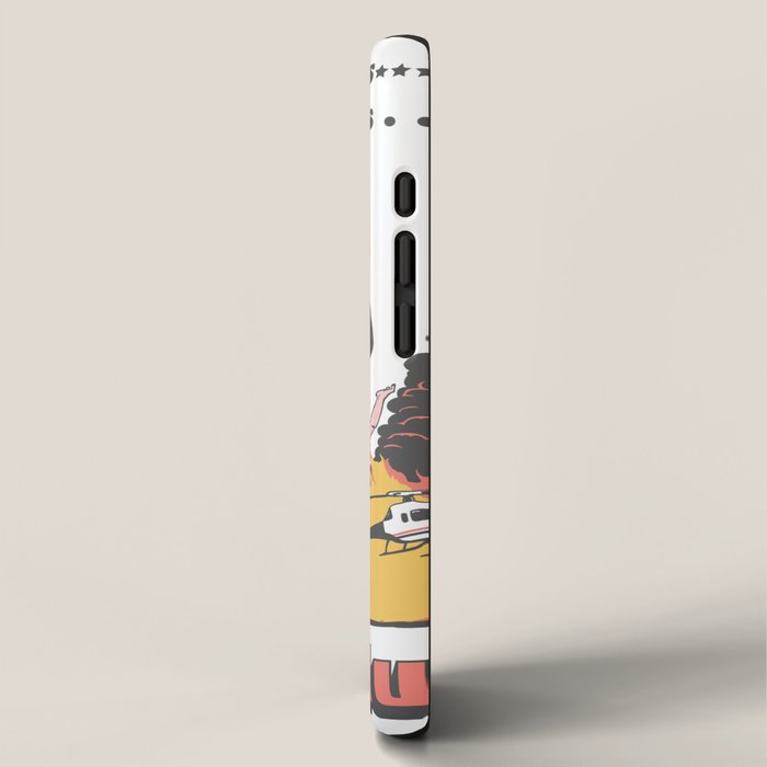 Nunchuck Nun iPhone Case Gallery Image 2