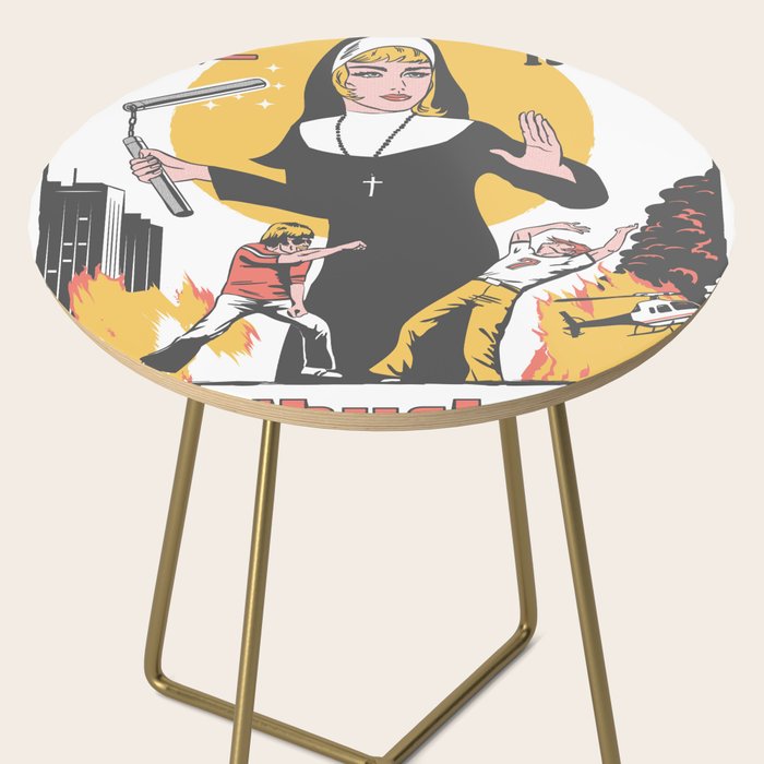 Nunchuck Nun Side Table Gallery Image 2