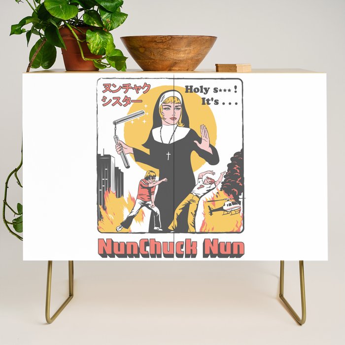 Nunchuck Nun Credenza Gallery Image 1