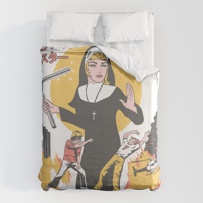 Nunchuck Nun Duvet Cover Gallery Image 6