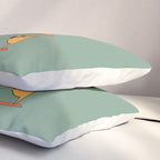 Pug Yoga Pillow Sham Gallery Image 3