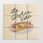 La Dolce Vita Wood Wall Art Gallery Image 1