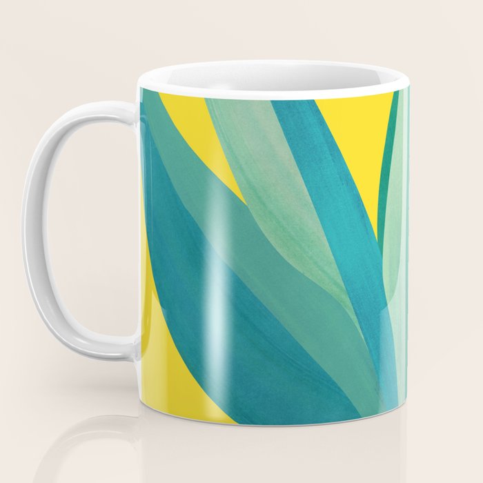 Spring Cactus Pop Botanical Coffee Mug Gallery Image 3