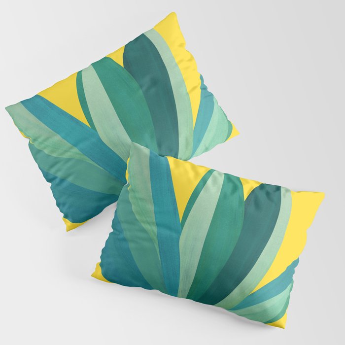 Spring Cactus Pop Botanical Pillow Sham Gallery Image 3