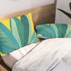 Spring Cactus Pop Botanical Pillow Sham Gallery Image 2