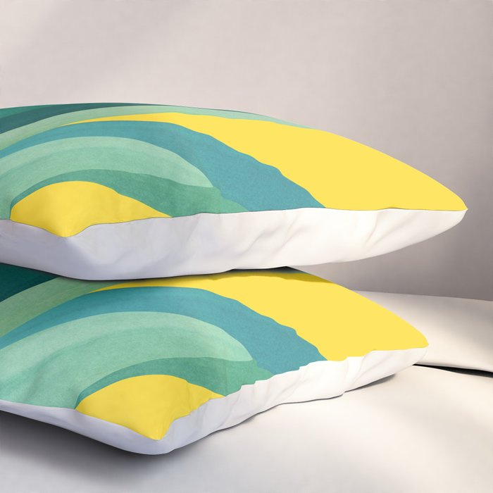 Spring Cactus Pop Botanical Pillow Sham Gallery Image 3