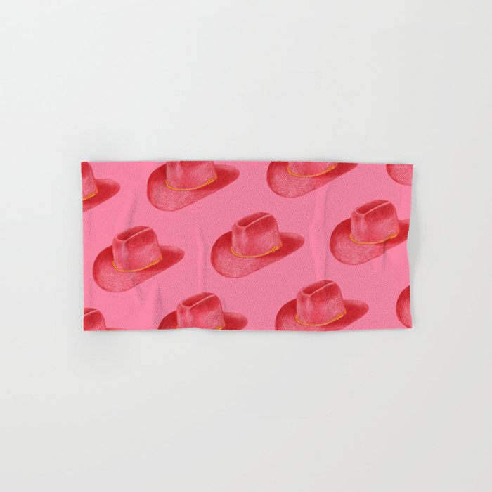 Red Stetson Bath Towel Gallery Image 1
