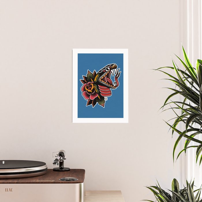 Snake Tattoo Poster Gallery Image 2