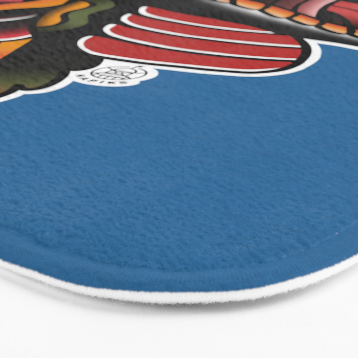 Snake Tattoo Bath Mat Gallery Image 3