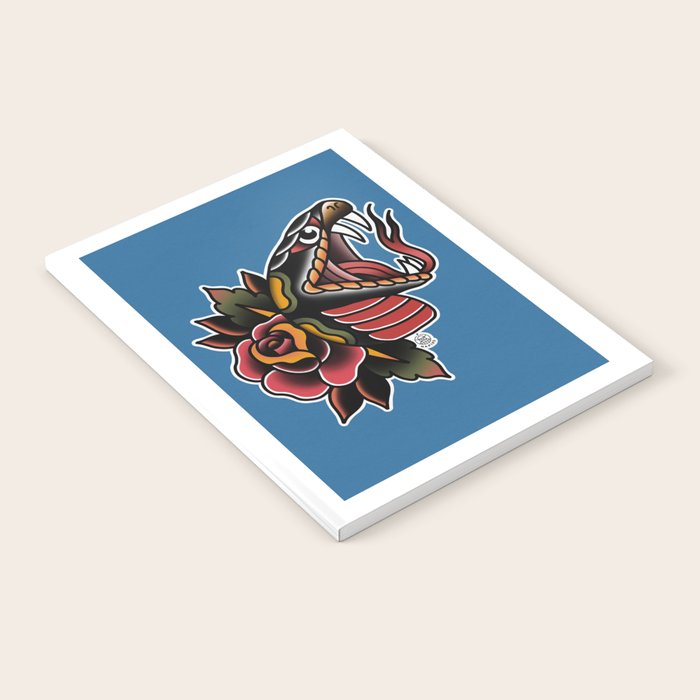 Snake Tattoo Notebook Gallery Image 2