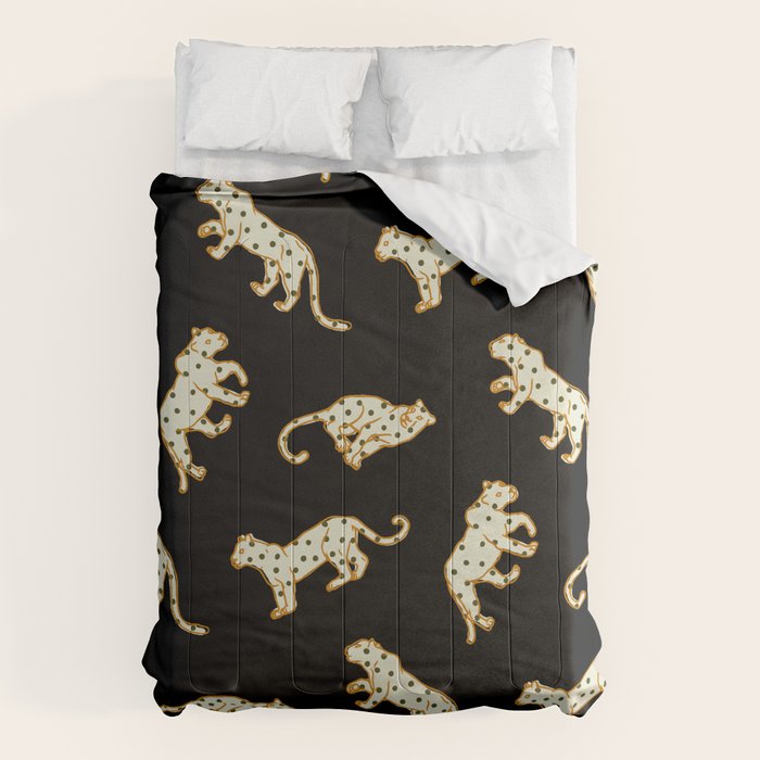 Leopard at Night Comforter Gallery Image 6