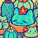 Catcus Patch Coffee Mug Gallery Image 2