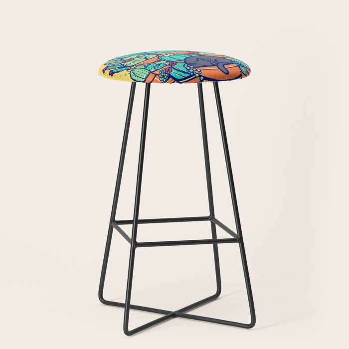 Catcus Patch Stool Gallery Image 1