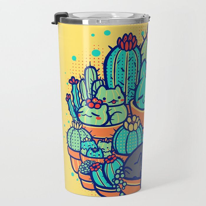 Catcus Patch Travel Mug Gallery Image 3