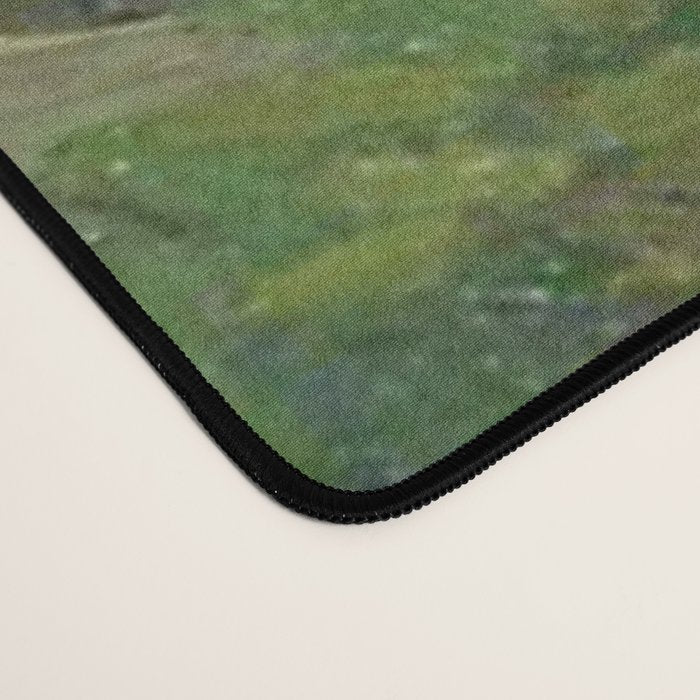 Vincent Van Gogh,Blooming Rose Bush Desk Mat Gallery Image 4