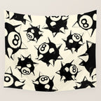 The Spiked 8 Ball Wall Tapestry Gallery Image 4