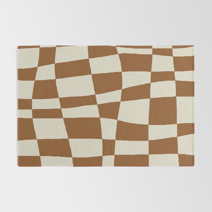 Minimal Checkerboard Rug Gallery Image 2