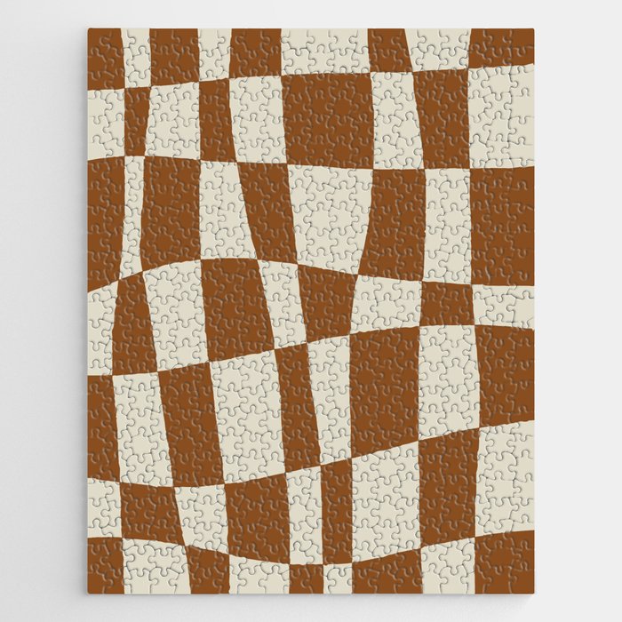 Minimal Checkerboard Jigsaw Puzzle Gallery Image 1