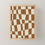 Minimal Checkerboard Mini Art Print Gallery Image 1