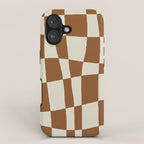 Minimal Checkerboard iPhone Case Gallery Image 1