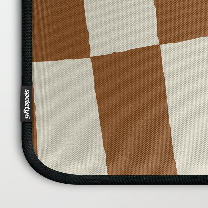 Minimal Checkerboard Laptop Sleeve Gallery Image 3