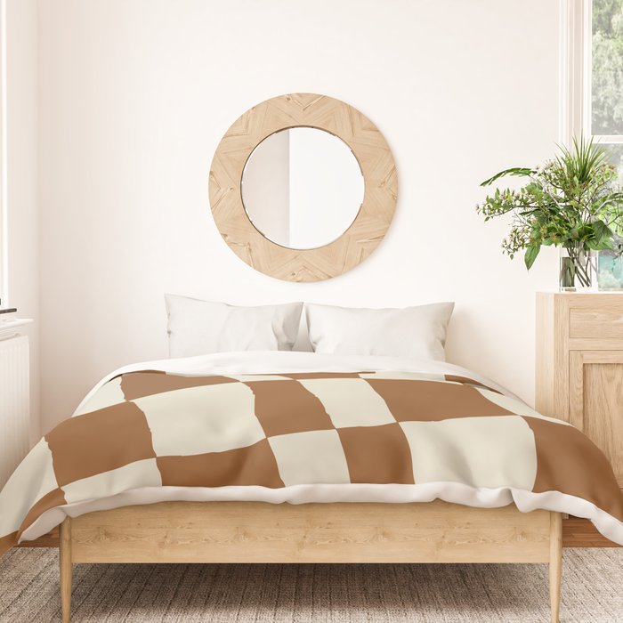 Minimal Checkerboard Duvet Cover Gallery Image 3