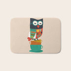 Morning Owl Bath Mat Gallery Image 1