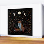 Autumn Fox Wall Mural Gallery Image 2