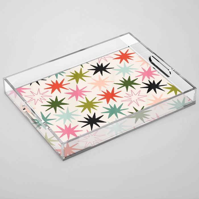 Star struck - festive Acrylic Tray Gallery Image 1