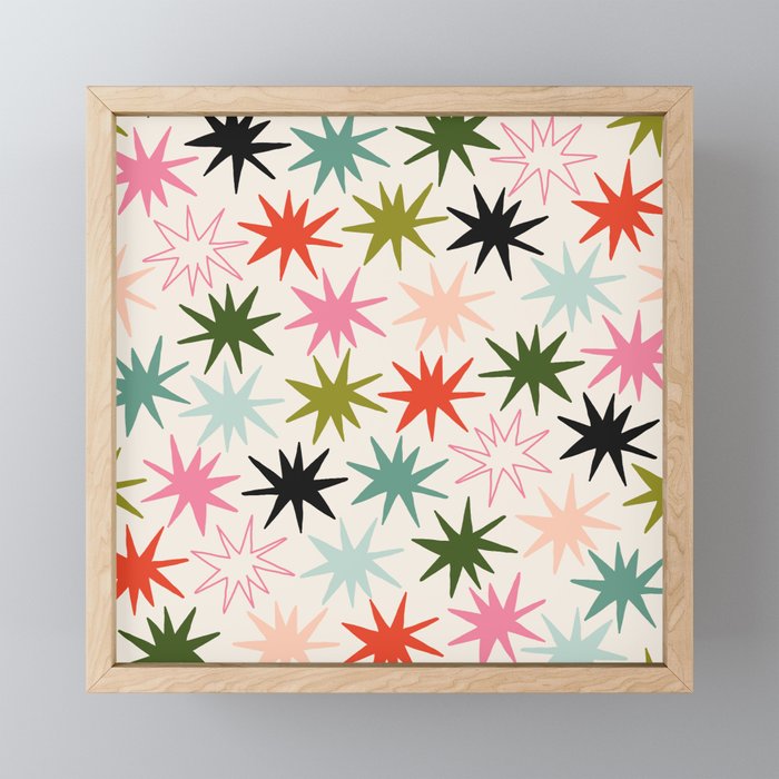 Star struck - festive Mini Art Print Gallery Image 1