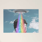 Love is love is love // Pride & UFOs Welcome Mat Gallery Image 1