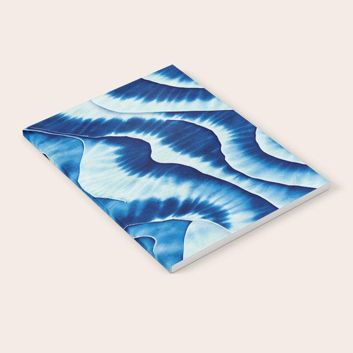 Shibori: Japanese Indigo Tie-Dye Pattern 01 Notebook Gallery Image 2