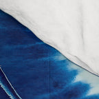 Shibori: Japanese Indigo Tie-Dye Pattern 01 Comforter Gallery Image 4