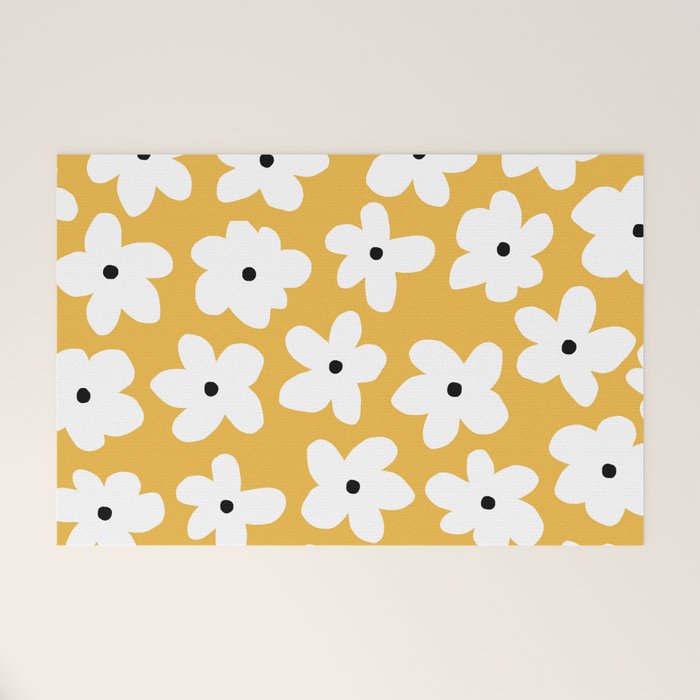 Daisy field Welcome Mat Gallery Image 1