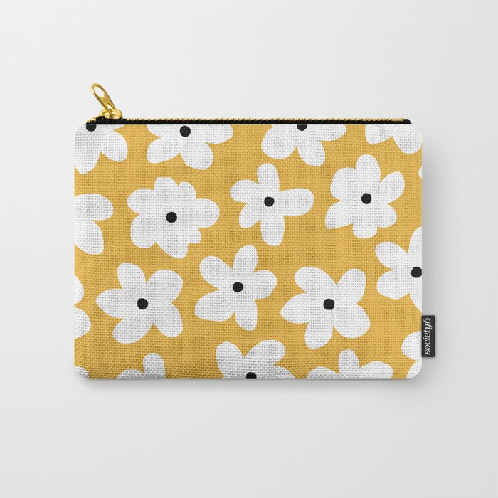 Daisy field Carry All Pouch Gallery Image 1