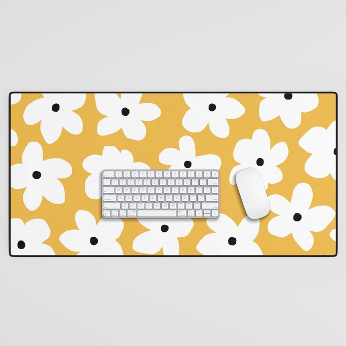 Daisy field Desk Mat Gallery Image 1