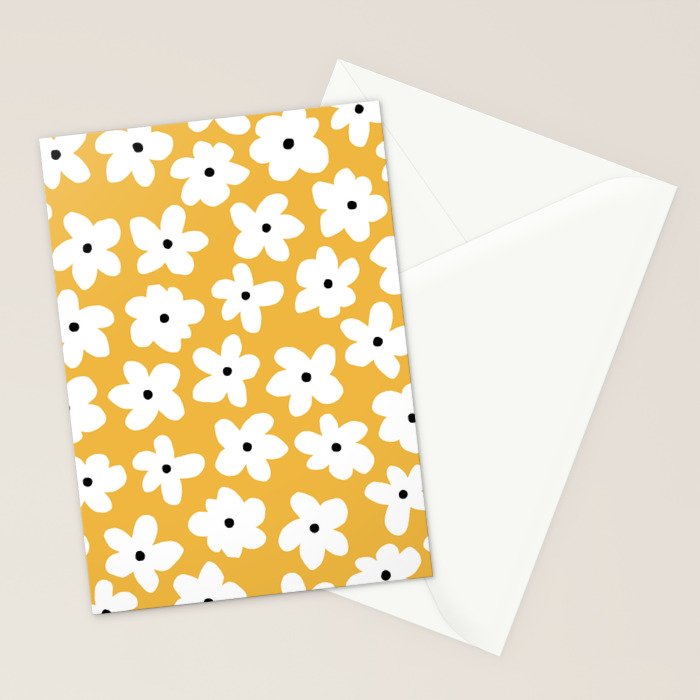 Daisy field Stationery Card Gallery Image 2