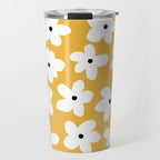 Daisy field Travel Mug Gallery Image 1