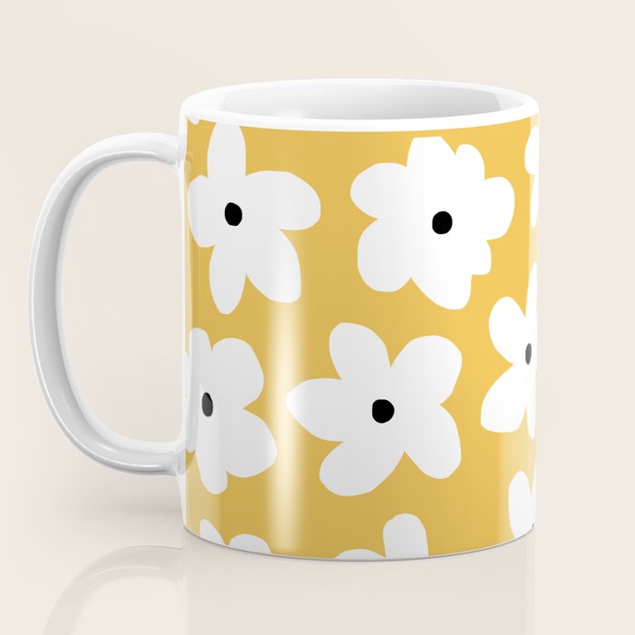 Daisy field Coffee Mug Gallery Image 3
