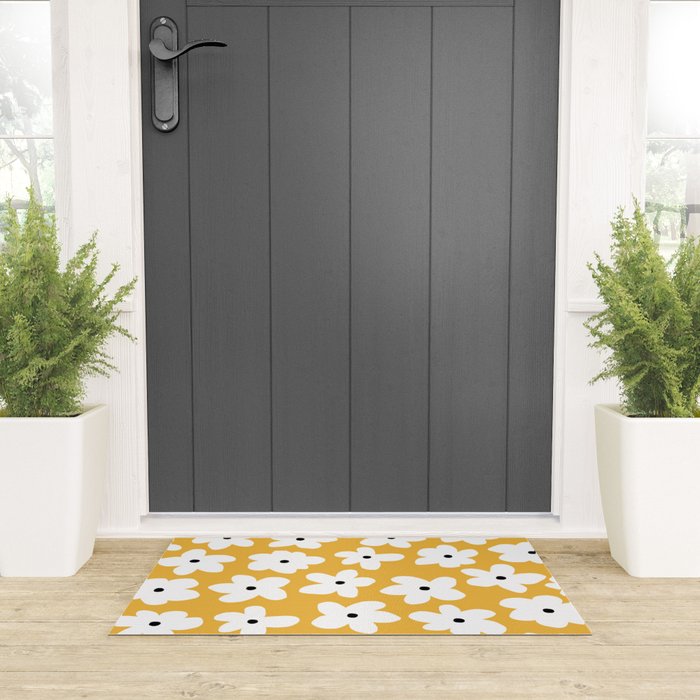Daisy field Welcome Mat Gallery Image 3