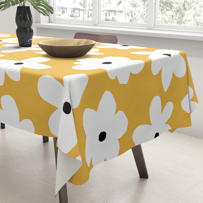 Daisy field Tablecloth Gallery Image 3